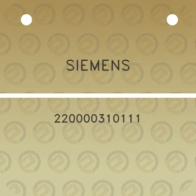 siemens-220e11