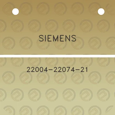 siemens-22004-22074-21