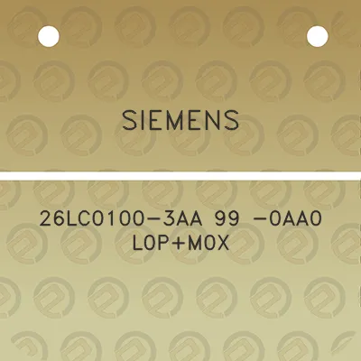 siemens-26lc0100-3aa-99-0aa0-l0pm0x