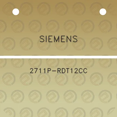 siemens-2711p-rdt12cc