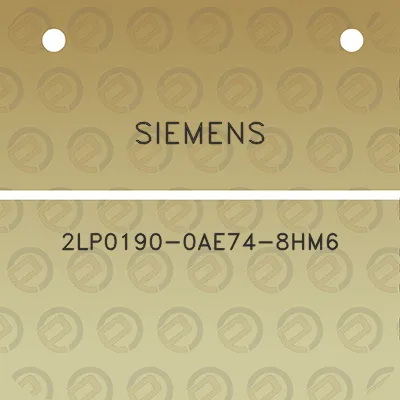 siemens-2lp0190-0ae74-8hm6