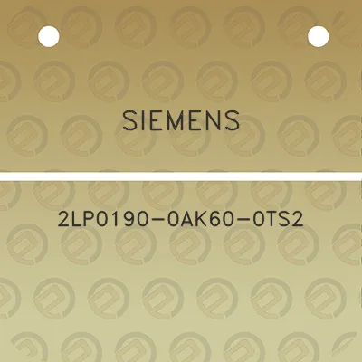 siemens-2lp0190-0ak60-0ts2