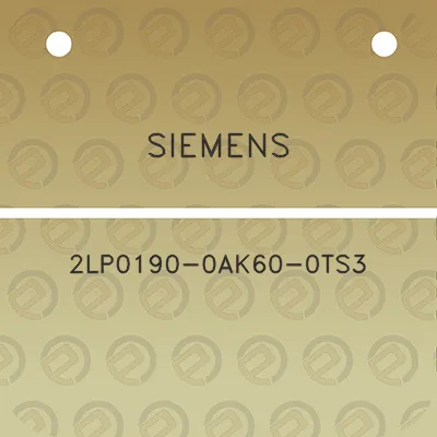 siemens-2lp0190-0ak60-0ts3