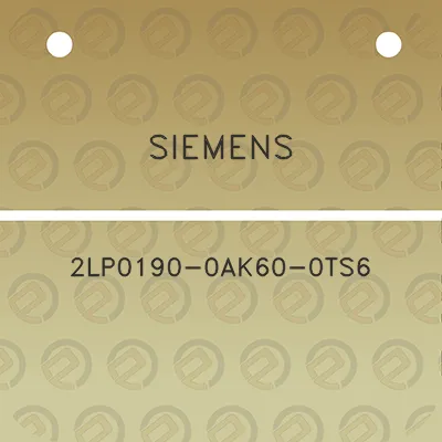 siemens-2lp0190-0ak60-0ts6