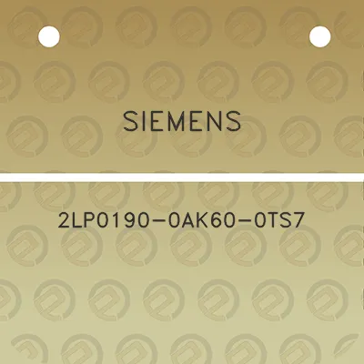 siemens-2lp0190-0ak60-0ts7