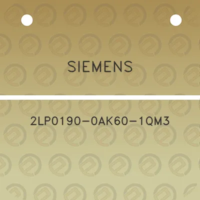 siemens-2lp0190-0ak60-1qm3