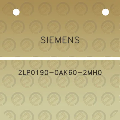 siemens-2lp0190-0ak60-2mh0