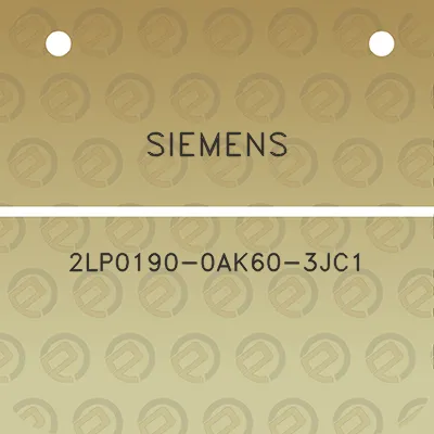 siemens-2lp0190-0ak60-3jc1