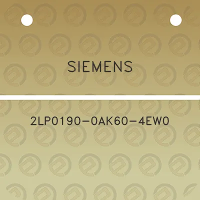 siemens-2lp0190-0ak60-4ew0