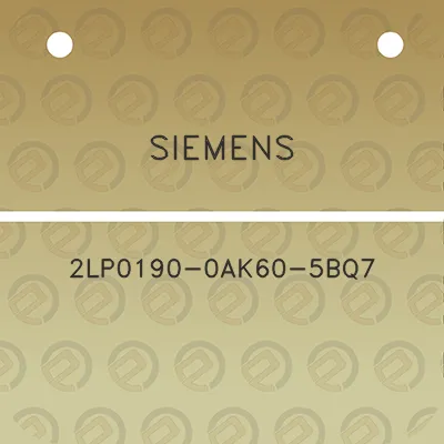 siemens-2lp0190-0ak60-5bq7