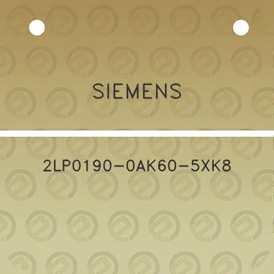 siemens-2lp0190-0ak60-5xk8