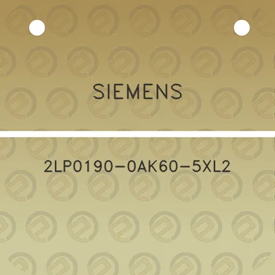 siemens-2lp0190-0ak60-5xl2