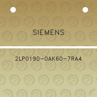 siemens-2lp0190-0ak60-7ra4