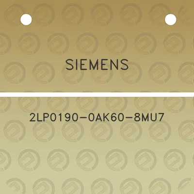 siemens-2lp0190-0ak60-8mu7