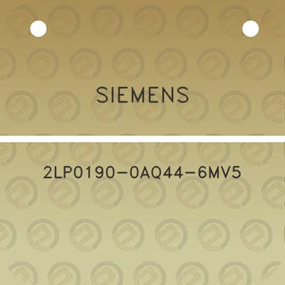 siemens-2lp0190-0aq44-6mv5