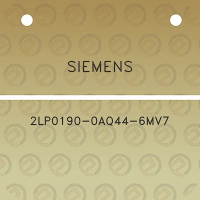 siemens-2lp0190-0aq44-6mv7