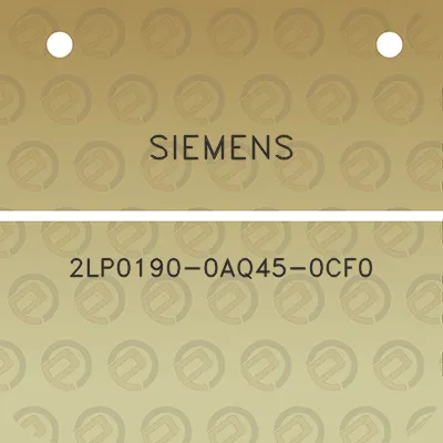 siemens-2lp0190-0aq45-0cf0