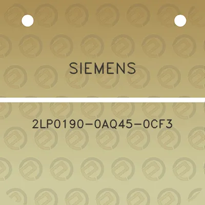 siemens-2lp0190-0aq45-0cf3