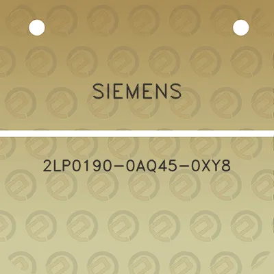 siemens-2lp0190-0aq45-0xy8