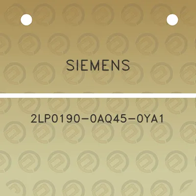 siemens-2lp0190-0aq45-0ya1