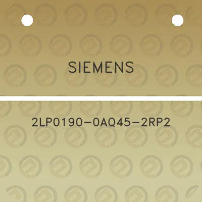 siemens-2lp0190-0aq45-2rp2