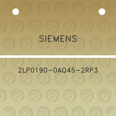 siemens-2lp0190-0aq45-2rp3