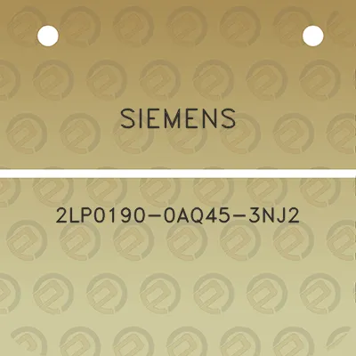 siemens-2lp0190-0aq45-3nj2