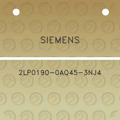 siemens-2lp0190-0aq45-3nj4