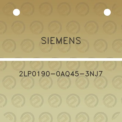 siemens-2lp0190-0aq45-3nj7