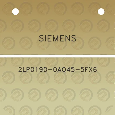 siemens-2lp0190-0aq45-5fx6