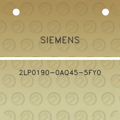 siemens-2lp0190-0aq45-5fy0