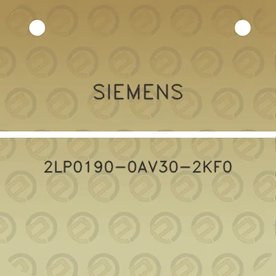 siemens-2lp0190-0av30-2kf0