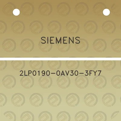 siemens-2lp0190-0av30-3fy7