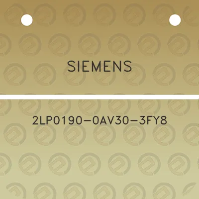 siemens-2lp0190-0av30-3fy8