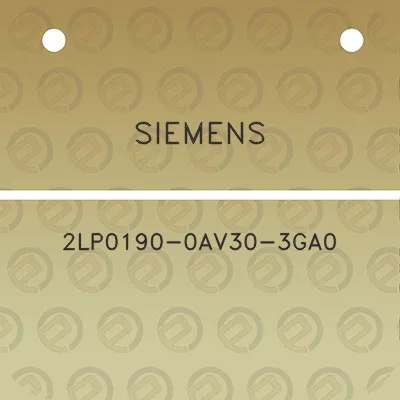 siemens-2lp0190-0av30-3ga0