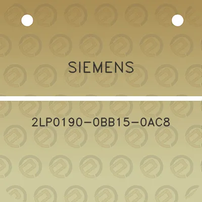 siemens-2lp0190-0bb15-0ac8