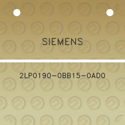 siemens-2lp0190-0bb15-0ad0