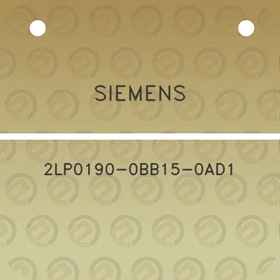 siemens-2lp0190-0bb15-0ad1