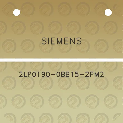 siemens-2lp0190-0bb15-2pm2