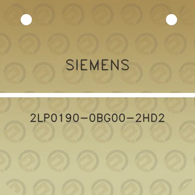 siemens-2lp0190-0bg00-2hd2