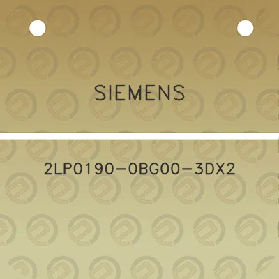 siemens-2lp0190-0bg00-3dx2