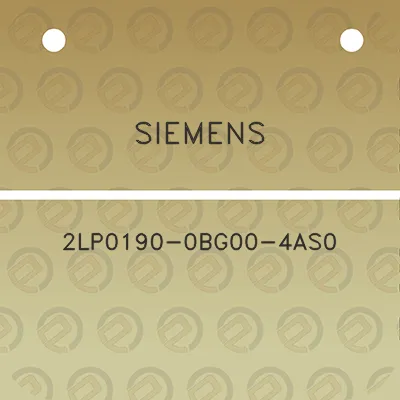 siemens-2lp0190-0bg00-4as0