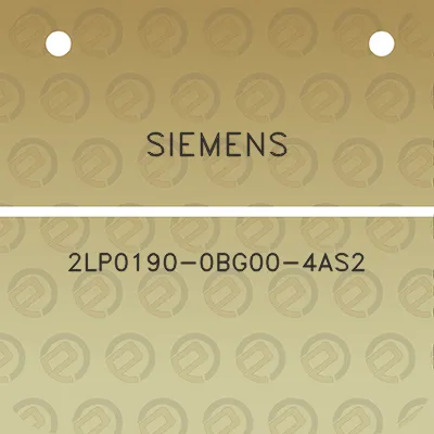 siemens-2lp0190-0bg00-4as2