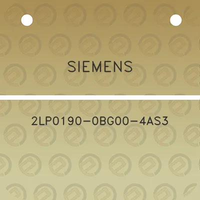 siemens-2lp0190-0bg00-4as3