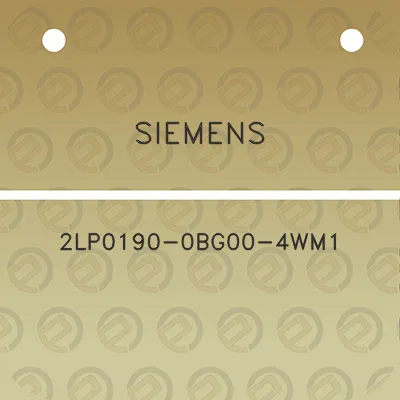 siemens-2lp0190-0bg00-4wm1