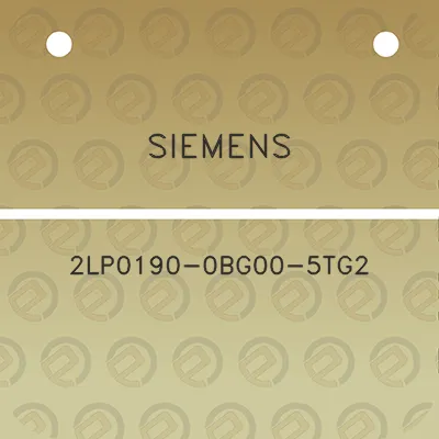 siemens-2lp0190-0bg00-5tg2