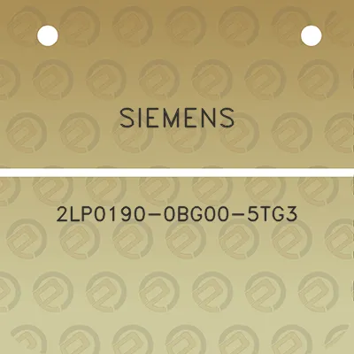 siemens-2lp0190-0bg00-5tg3