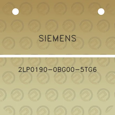 siemens-2lp0190-0bg00-5tg6