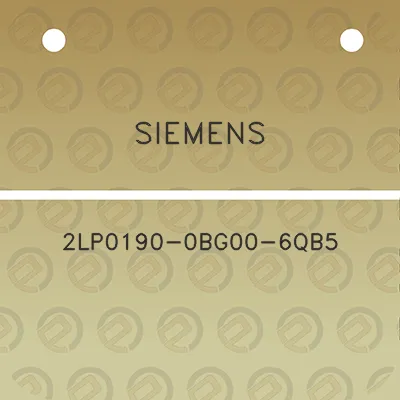 siemens-2lp0190-0bg00-6qb5