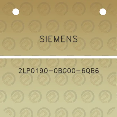 siemens-2lp0190-0bg00-6qb6